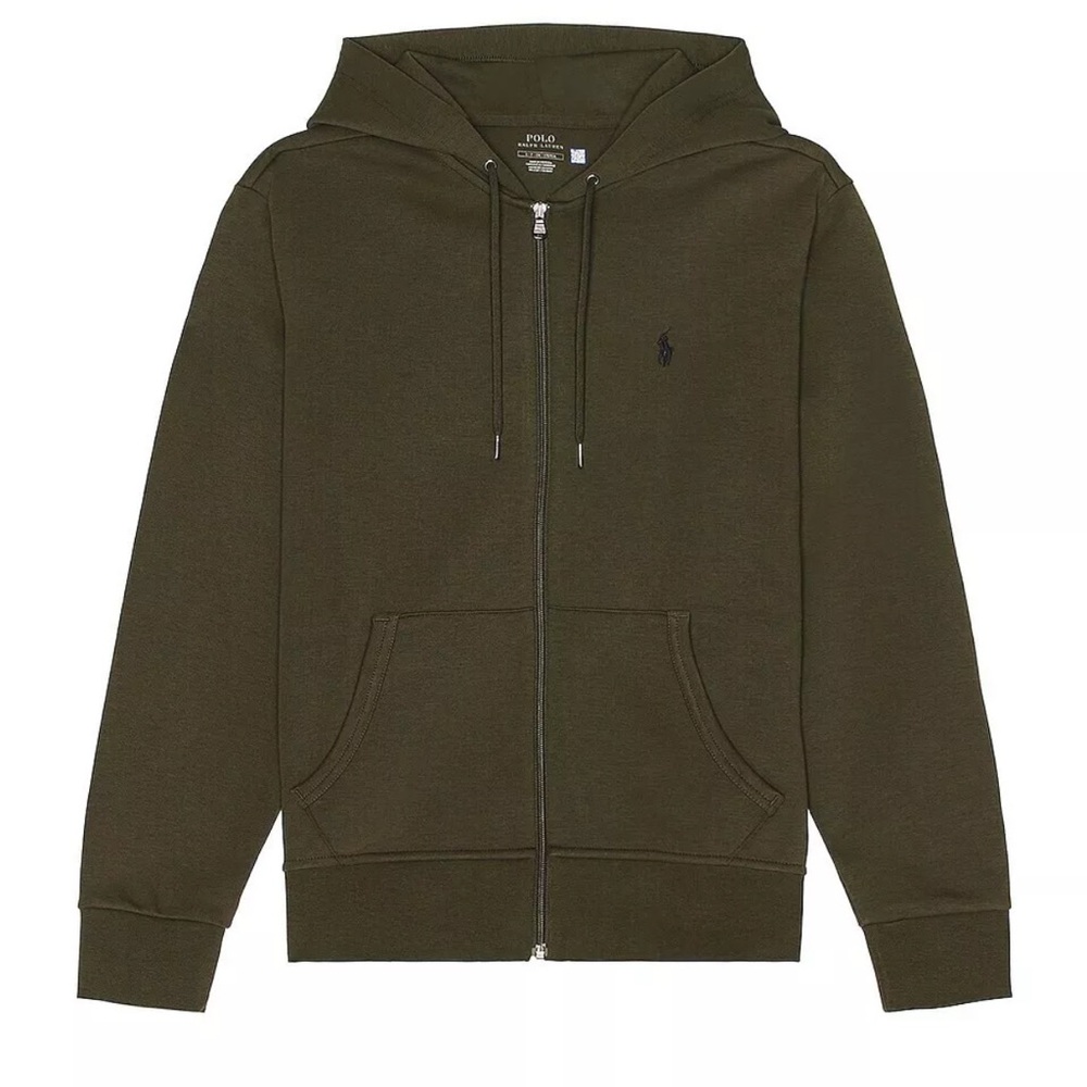 NWT Polo Ralph Lauren Men's Double Knit Full Zip Hoodie S matching joggers avail